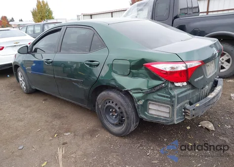2015 Toyota Corolla Le from USA, damaged, VIN 2T1BURHE4FC388527